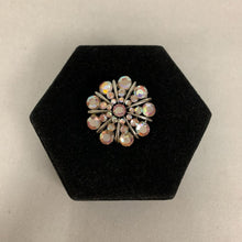 Load image into Gallery viewer, Vintage Bonnie J Iridescent Aurora Borealis Rhinestone Brooch Pin (1.5")
