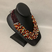 Load image into Gallery viewer, Liz Claiborne Layered Beaded Necklace w/ Clip Earrings Set (17")
