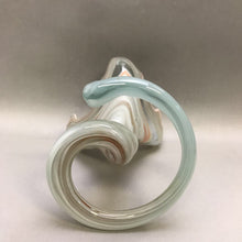 Load image into Gallery viewer, Vintage Art Glass Trumpet / Tulip Vase (~9&quot;)
