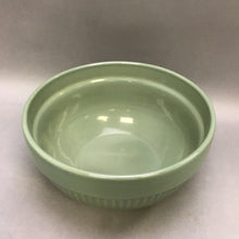 Load image into Gallery viewer, Green Ribbed Pottery Bowl (5x9)(As Is)
