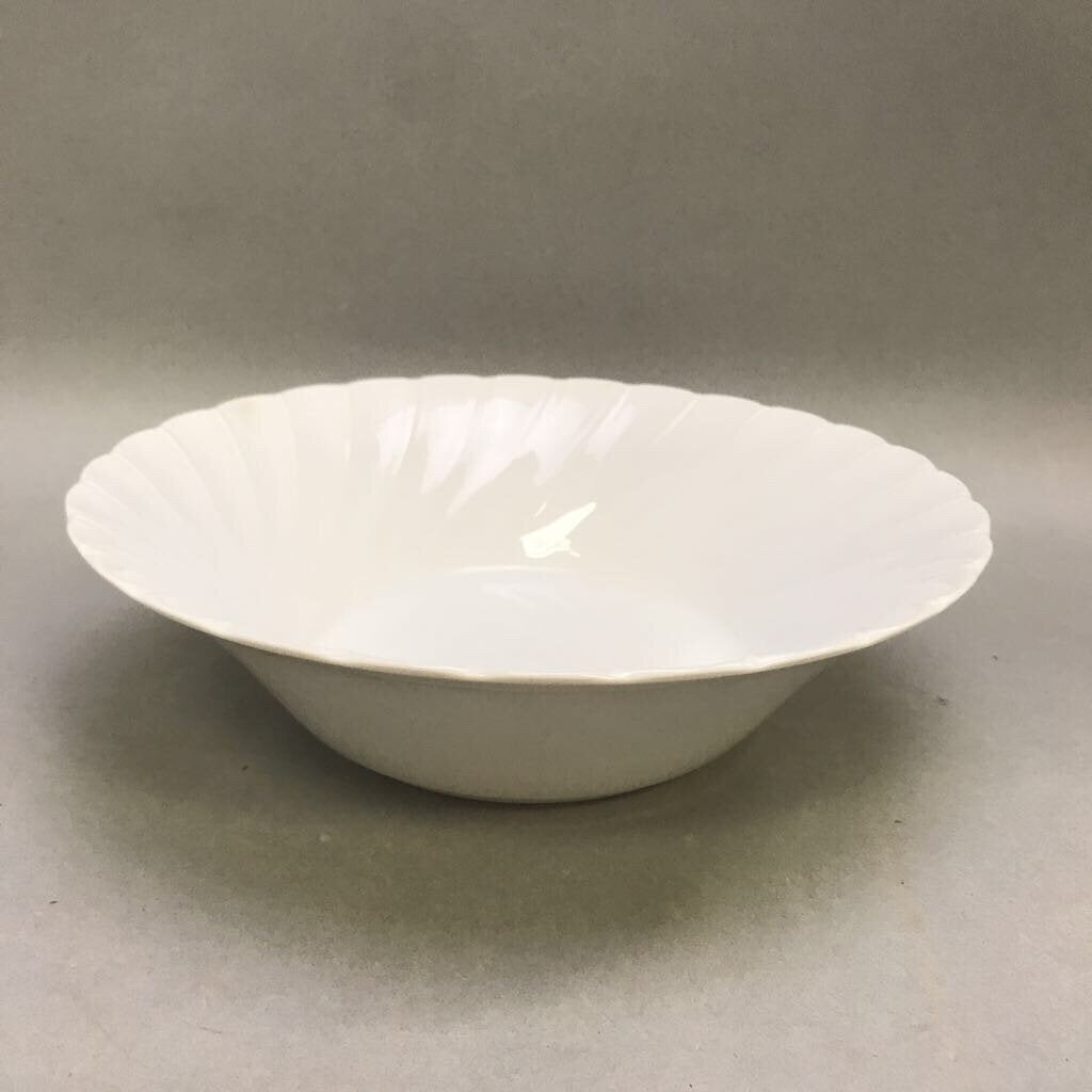 Sheffield Bone White Round Serving Bowl (9
