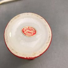 Load image into Gallery viewer, Vintage Artmark Japan Ceramic Red Fire Hydrant Jam Jar With Spoon (3&quot;)

