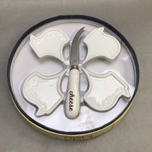 Load image into Gallery viewer, 5pc Porcelain Cheese Serving Set (8&quot;)
