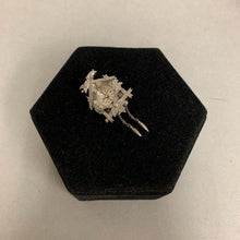 Load image into Gallery viewer, Vintage Sterling Alvarex 17 Jewel Cuckoo Clock Watch Brooch Pin (2&quot;)
