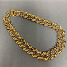 Load image into Gallery viewer, Vintage Napier Goldtone Chunky Double Link Chain Necklace (19")
