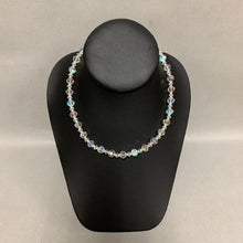 Load image into Gallery viewer, Vintage Aurora Borealis Crystal Bead Necklace (16")
