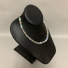 Load image into Gallery viewer, Vintage Aurora Borealis Crystal Bead Necklace (16")
