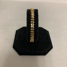 Load image into Gallery viewer, Milor Gold Vermeil Sterling Chevron Bracelet (7.5&quot;)
