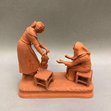 Load image into Gallery viewer, P. Grasso Terracotta Figurine - Child Learning to Walk w/ Parents (5.5&quot;)
