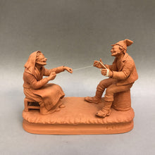 Load image into Gallery viewer, P. Grasso Terracotta Figurine - Winding Thread on Bobbin (4.5&quot;)
