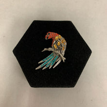 Load image into Gallery viewer, Vintage Thelma Deutch Rhinestone Parrot Brooch Pin (2&quot;)
