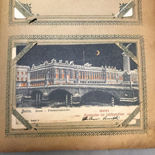 Load image into Gallery viewer, Antique Post Card Album, ~150 Cards, German (11x8)
