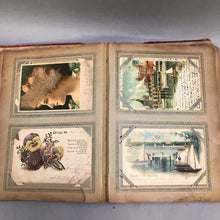 Load image into Gallery viewer, Antique Post Card Album, ~150 Cards, German (11x8)
