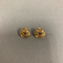 Load image into Gallery viewer, 14K Gold Knot Stud 0.5&quot; Earrings (0.7g)
