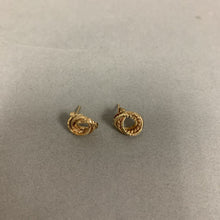 Load image into Gallery viewer, 14K Gold Knot 0.5&quot; Stud Earrings (1.3g)
