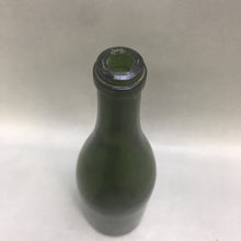 Load image into Gallery viewer, Vintage Green Glass Inverted Bottom Bottle (12&quot;)
