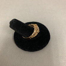 Load image into Gallery viewer, 10K Plumb Gold Nugget Diamond Ring sz 9 (4.2g)
