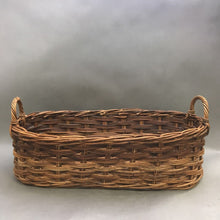 Load image into Gallery viewer, Bamboo Wicker Basket with Handles (7x24x12)
