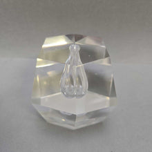 Load image into Gallery viewer, Timo Sarpaneva Faceted Crystal &#39;Orchid&#39; Bud Vase (3&quot;)
