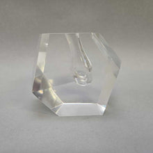 Load image into Gallery viewer, Timo Sarpaneva Faceted Crystal &#39;Orchid&#39; Bud Vase (3&quot;)
