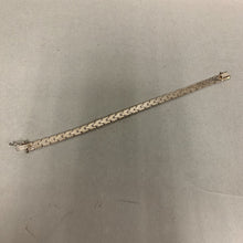 Load image into Gallery viewer, Sterling Riccio Italian Braided Wheat Link Bracelet (7.5&quot;)
