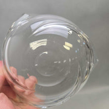Load image into Gallery viewer, Val St. Lambert Clear Crystal Romy Bowl (~2x6x7)
