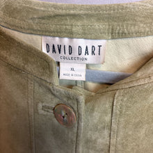 Load image into Gallery viewer, David Dart Green Leather Jacket Size XL

