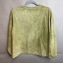 Load image into Gallery viewer, David Dart Green Leather Jacket Size XL
