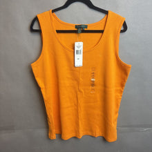 Load image into Gallery viewer, NWT Ralph Lauren Orange Cotton Tank Top Size 1X
