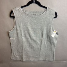 Load image into Gallery viewer, NWT Talbots Gray Cotton Tank Top Size XL
