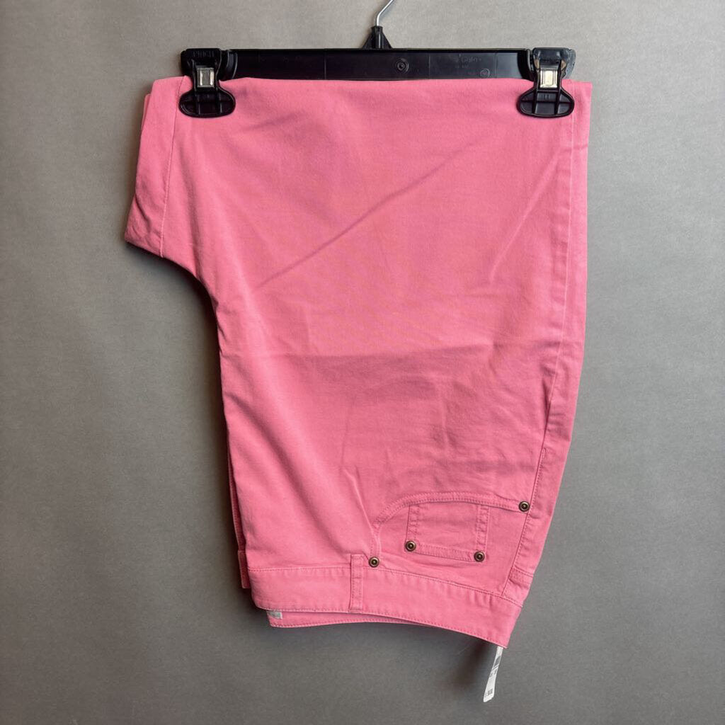 NWT Talbots Cotton/Lycra Spandex Pink Capri Pants Size 18