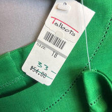 Load image into Gallery viewer, NWT Talbots 100% Linen Green Shirt Size 18

