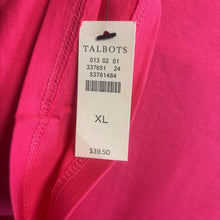 Load image into Gallery viewer, NWT Talbots Pima Cotton Pink Shirt Size XL
