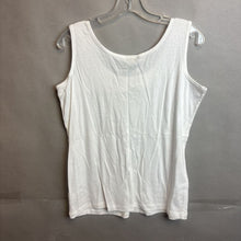 Load image into Gallery viewer, NWT Talbots White Pima Cotton Tank Top Size X
