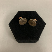 Load image into Gallery viewer, Vintage 1913 Buffalo Nickel Gold Filled Cufflinks
