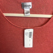 Load image into Gallery viewer, NWT Chico&#39;s Linen Blend Coastal Knit Size 3
