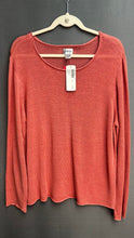 Load image into Gallery viewer, NWT Chico's Linen Blend Coastal Knit Size 3
