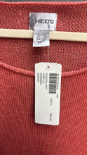 Load image into Gallery viewer, NWT Chico's Linen Blend Coastal Knit Size 3
