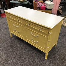 Load image into Gallery viewer, Thomasville Yellow Dresser 3 Drawer (30x46x19)
