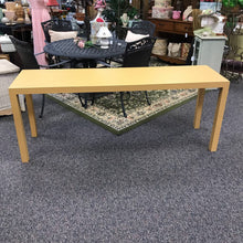 Load image into Gallery viewer, Mustard Sofa Table (28x72x22)
