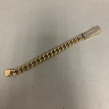 Load image into Gallery viewer, Vintage Speidel Goldtone Stainless Engraved ID Bracelet (8.5&quot;)
