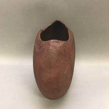 Load image into Gallery viewer, Ceramic Brown Textured Vase Signed (10&quot;)
