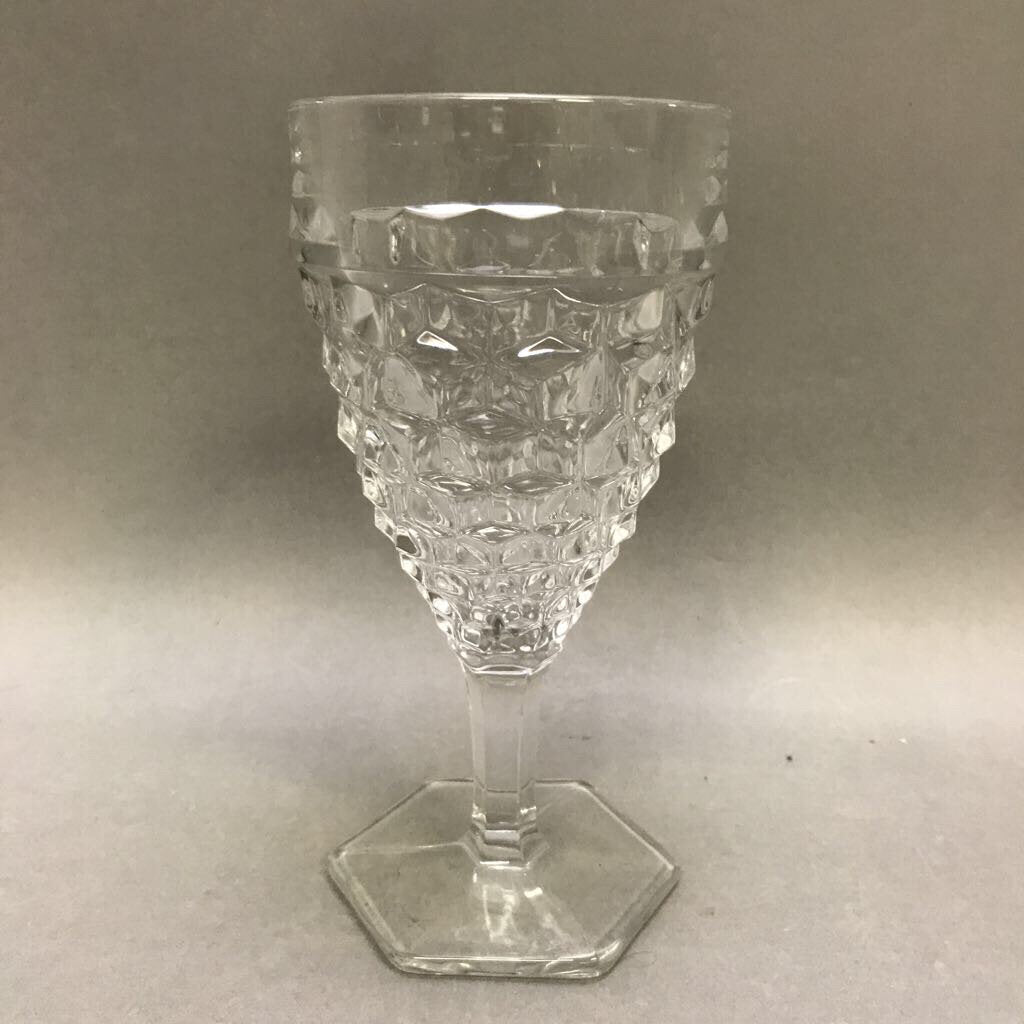 Fostoria American Water / Wine Glass (7