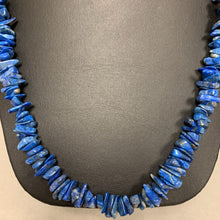 Load image into Gallery viewer, Lapis Lazuli Chip Beaded Necklace (38&quot;)
