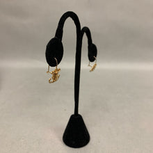 Load image into Gallery viewer, 10K Gold Crucifix Anchor 0.75&quot; Earrings (1.2g)
