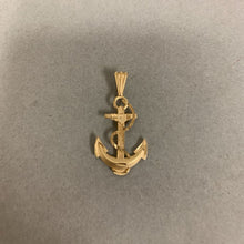 Load image into Gallery viewer, 14K Gold Anchor 1.25&quot; Pendant (1.3g)
