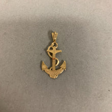 Load image into Gallery viewer, 14K Gold Anchor 1.25&quot; Pendant (1.3g)
