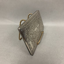 Load image into Gallery viewer, Antique 950 Silver Ornate Etched Large Cigarette Case 6.5x3.25&quot; (206.2g)
