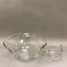Load image into Gallery viewer, Retro 70s Indiana Glass Chip &amp; Dip 2 Piece Set (10&quot;)
