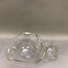 Load image into Gallery viewer, Retro 70s Indiana Glass Chip &amp; Dip 2 Piece Set (10&quot;)

